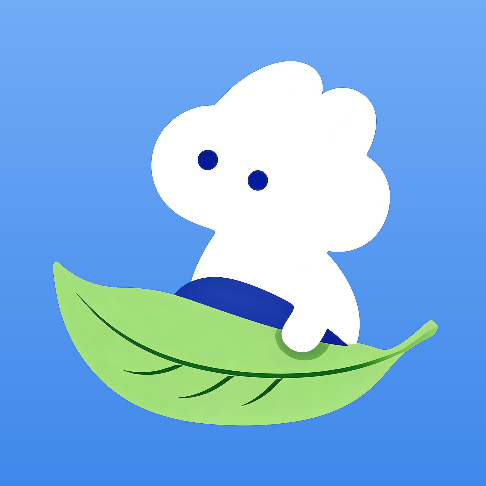 拨叶笔记 logo